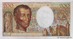 200 Francs MONTESQUIEU FRANKREICH  1988 F.70.08 VZ