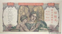 500 Piastres Épreuve FRANZÖSISCHE-INDOCHINA  1951 P.083s fST+