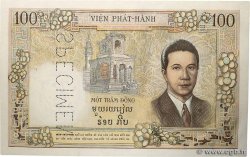 100 Piastres - 100 Dong Spécimen FRENCH INDOCHINA  1954 P.108s UNC-