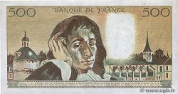 500 Francs PASCAL FRANKREICH  1987 F.71.37a fVZ