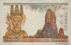 5 Piastres INDOCHINE FRANÇAISE  1949 P.055d pr.NEUF