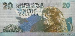 20 Dollars Petit numéro NEW ZEALAND  1992 P.179a AU