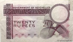 20 Rupees SEYCHELLEN  1974 P.16c fSS