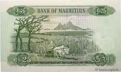 25 Rupees Petit numéro MAURITIUS  1967 P.32a SC+