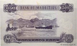 50 Rupees MAURITIUS  1972 P.33b AU