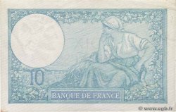 10 Francs MINERVE modifié FRANKREICH  1940 F.07.22 fVZ