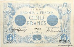 5 Francs BLEU FRANCE  1914 F.02.22