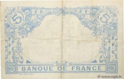 5 Francs BLEU FRANCE  1914 F.02.22 TTB+