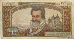 50 Nouveaux Francs HENRI IV FRANCE  1959 F.58.04 B