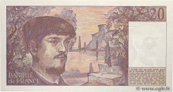20 Francs DEBUSSY FRANCE  1983 F.66.04W10 pr.SPL