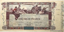 5000 Francs FLAMENG FRANCE  1918 F.43.01 TB+