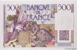 500 Francs CHATEAUBRIAND FRANCE  1945 F.34.01 XF+