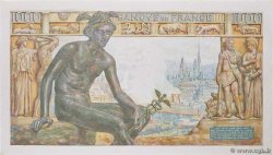1000 Francs DÉESSE DÉMÉTER FRANCIA  1943 F.40.41 SC+