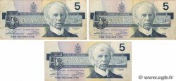 5 Dollars Lot KANADA  1986 P.095b