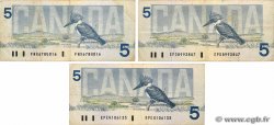 5 Dollars Lot KANADA  1986 P.095b S