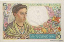 5 Francs BERGER FRANKREICH  1945 F.05.06 fST
