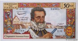 50 Nouveaux Francs HENRI IV FRANCIA  1960 F.58.05