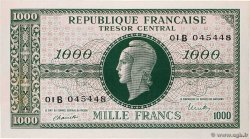 1000 Francs MARIANNE BANQUE D&nbsp;ANGLETERRE FRANCE  1945 VF.12.02
