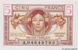 5 Francs TRÉSOR FRANÇAIS FRANCE  1947 VF.29.01 AU+