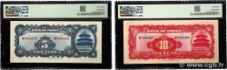 5 et 10 Yüan Lot CHINA  1940 P.0084 et P.0085b AU+