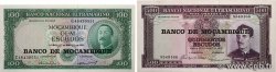 100 et 500 Escudos Lot MOZAMBIK  1976 P.117a et P.118a