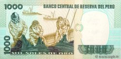 1000 Soles de Oro PERU  1981 P.122a fST+