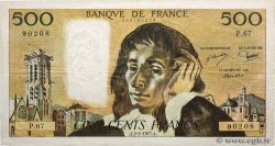 500 Francs PASCAL FRANKREICH  1977 F.71.16