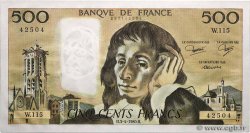 500 Francs PASCAL FRANKREICH  1980 F.71.21