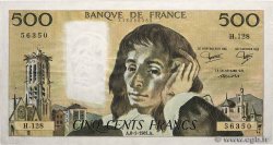 500 Francs PASCAL FRANKREICH  1981 F.71.23
