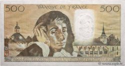 500 Francs PASCAL FRANKREICH  1982 F.71.26 VZ