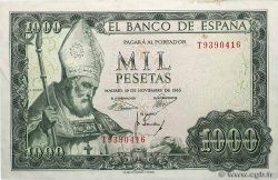 1000 Pesetas SPANIEN  1965 P.151