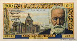500 Francs VICTOR HUGO FRANKREICH  1958 F.35.08 fVZ