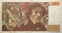 100 Francs DELACROIX modifié FRANCIA  1978 F.69.01d MB