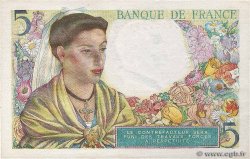 5 Francs BERGER FRANKREICH  1943 F.05.03 fST