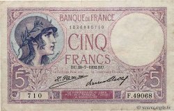 5 Francs FEMME CASQUÉE FRANCE  1932 F.03.16