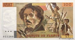 100 Francs DELACROIX modifié FRANCIA  1978 F.69.01d