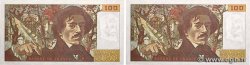 100 Francs DELACROIX modifié Lot FRANCIA  1980 F.69.04a SPL