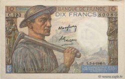 10 Francs MINEUR FRANCIA  1949 F.08.21