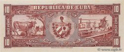 10 Pesos CUBA  1960 P.088c SPL+