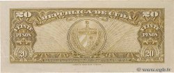 20 Pesos  CUBA  1960 P.080c SPL