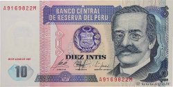 10 Intis PÉROU  1987 P.129