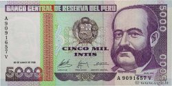 5000 Intis PÉROU  1988 P.138