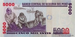 5000 Intis PÉROU  1988 P.138 NEUF