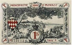 1 Franc MONACO  1920 P.05 SUP+