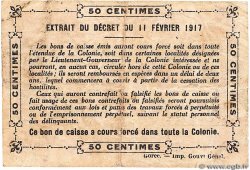 50 Centimes DAHOMEY  1917 P.01b F