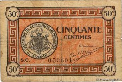 50 Centimes FRANCE regionalismo e varie Péronne 1920 JP.099.01