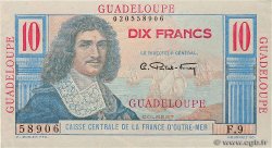 10 Francs Colbert GUADELOUPE  1946 P.32