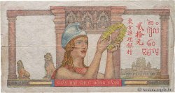 10 Piastres INDOCHINE FRANÇAISE  1949 P.081a pr.TB