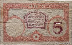 5 Francs TAHITI  1930 P.11c B