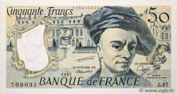 50 Francs QUENTIN DE LA TOUR FRANCE  1987 F.67.13